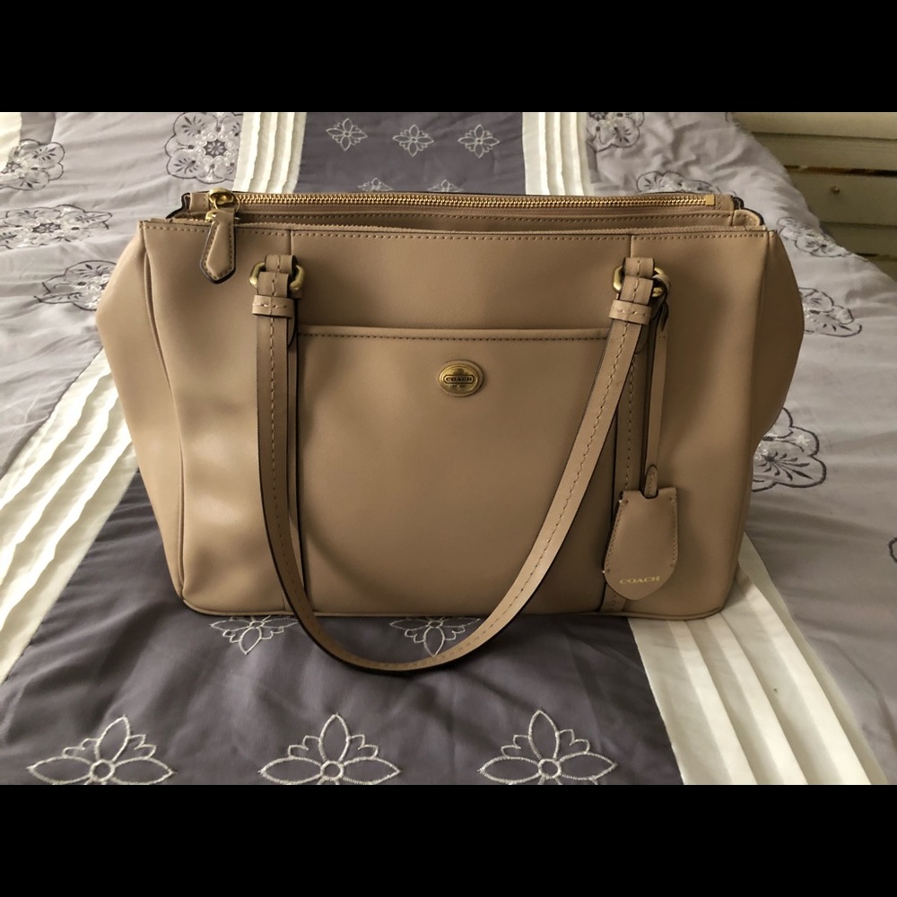 Coach Tan Shoulder Bag